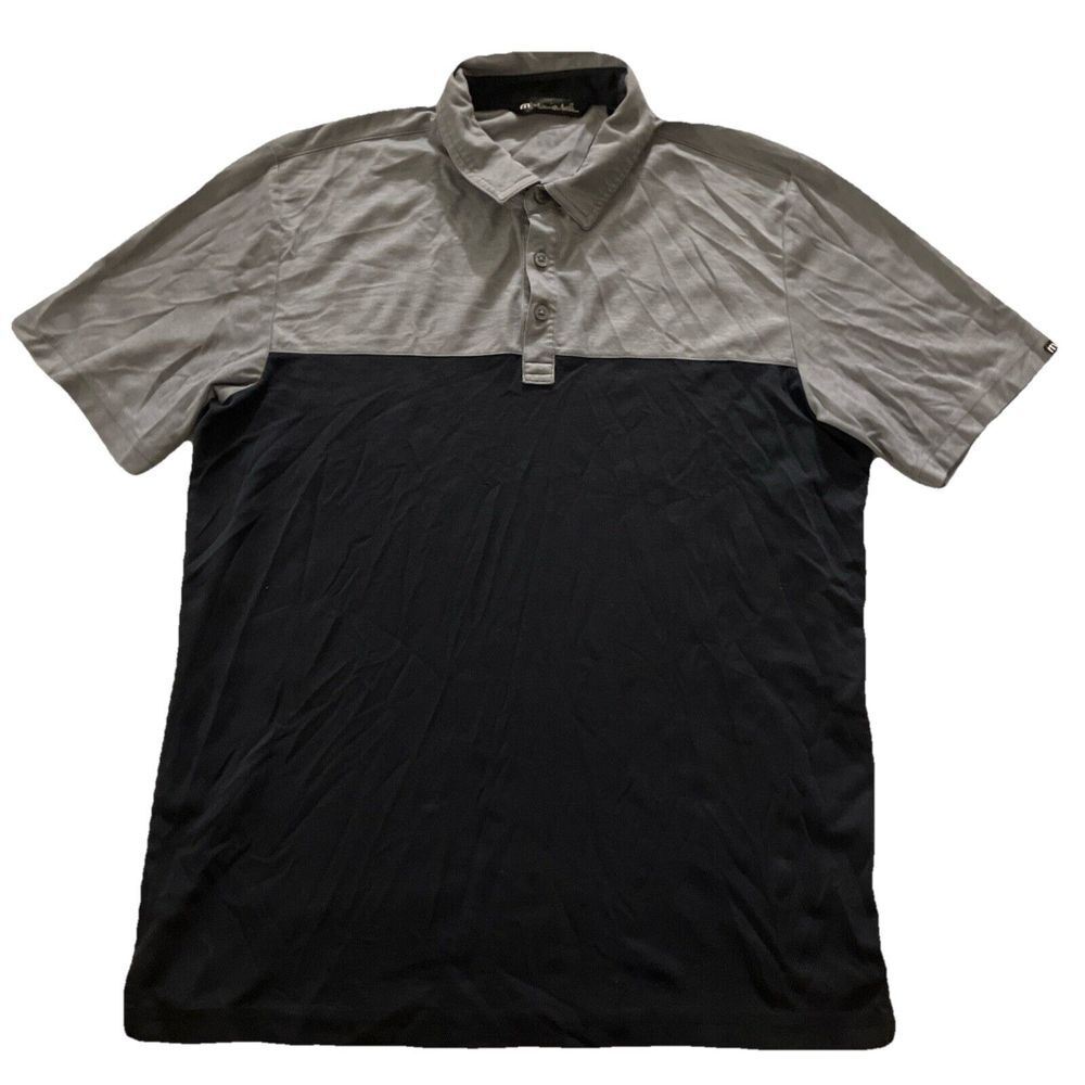 Travis Mathew Gray Polo Shirt Versatile Classic